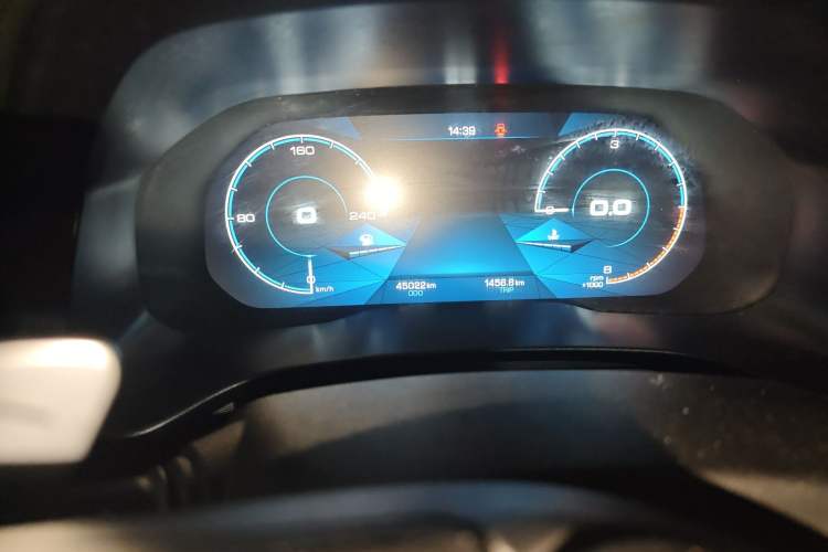 Used Haval H4 2018 Blue Label 1.5 GDIT DCT Fashion Edition Odometer Close Up