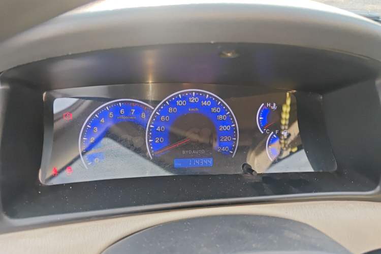 Used BYD F3 2012 Energy-Saving Model 1.5L Manual Comfort Version