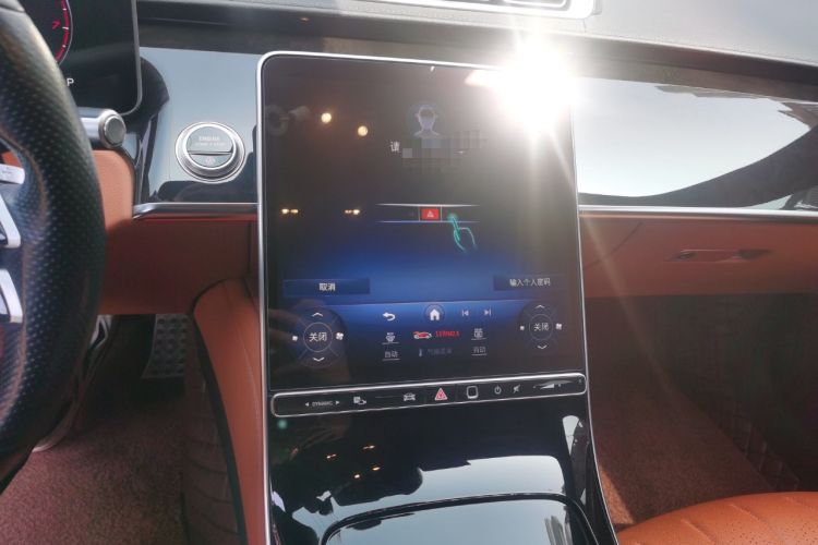 Used Mercedes-Benz S-Class 2021 S 450 L 4MATIC Audio And AC Panel