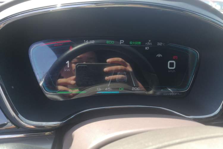 Used BYD Han 2021 EV Standard Range Luxury Model Instrument Cluster