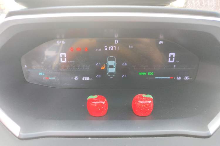 Used CHANGAN NEVO Q05 2024 All-New Flavorful Edition 125 Flagship Model Powered by CATL Instrument Cluster