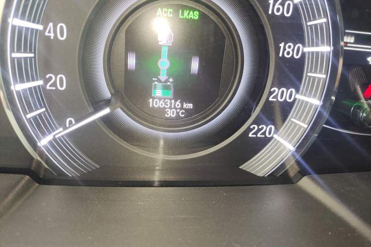 Used Honda Odyssey 2021 2.0L Rui·Luxury Edition Odometer Close Up