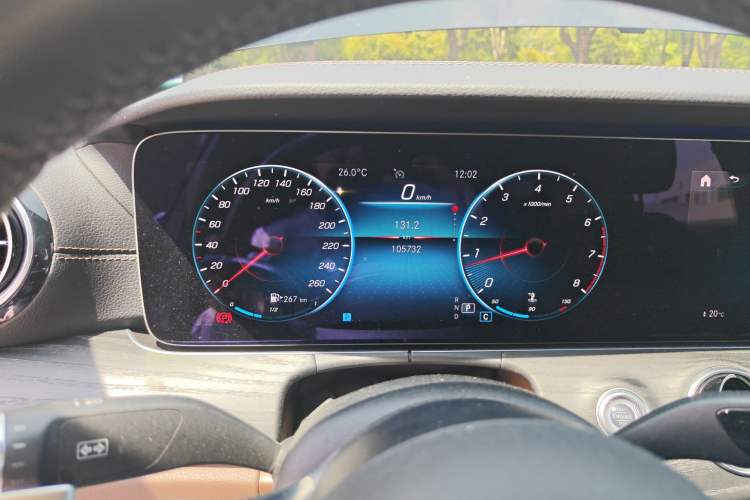 Used Mercedes-Benz E-Class 2021 E 300 L Sporty and Stylish Model Instrument Cluster