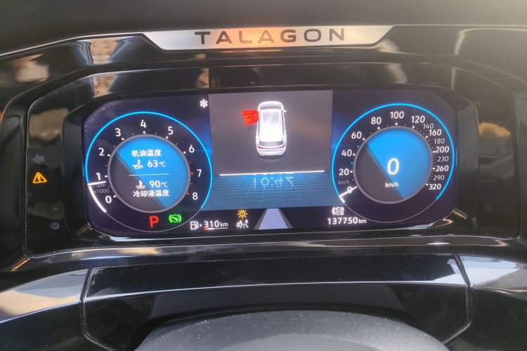 Used Volkswagen Talagon 2022 380TSI Four-Wheel Drive Luxury "Jiajing" Edition Pro 6 Seats Instrument Cluster