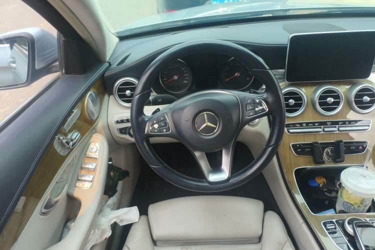 Used Mercedes-Benz C-Class New Energy 2016 C 350 eL Steering Wheel