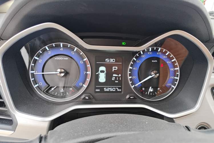 Used Geely Auto Vision X3 2019 Upgraded Model 1.5L CVT Elite Version Instrument Cluster