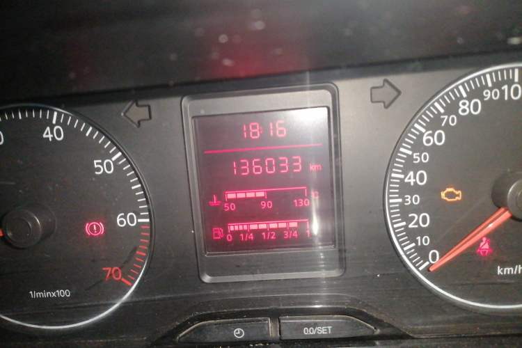 Used Volkswagen Jetta 2012 1.6L Collector's Edition Odometer Close Up