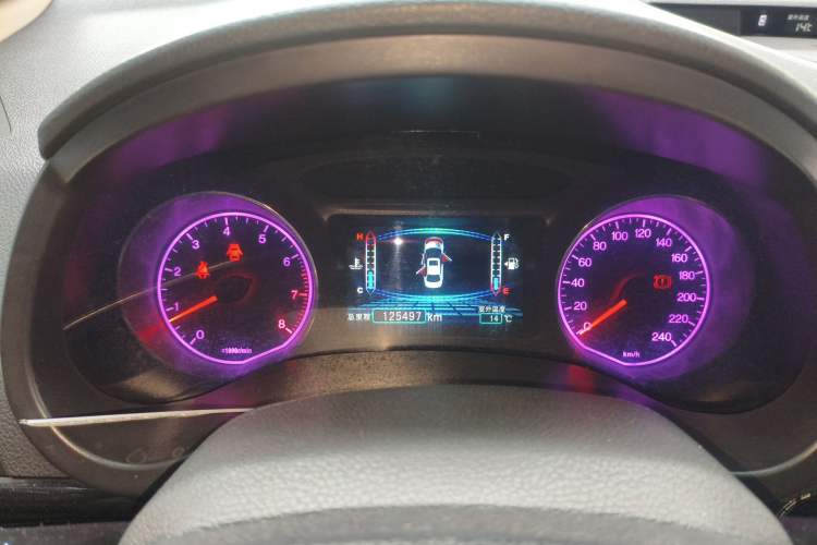 Used BYD Surui 2012 1.5L Manual Luxury Version Instrument Cluster