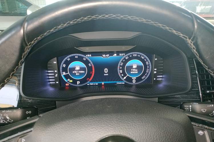 Used Skoda Kodiaq GT 2019 TSI330 Two-Wheel-Drive Luxury Edition China VI Standard Instrument Cluster