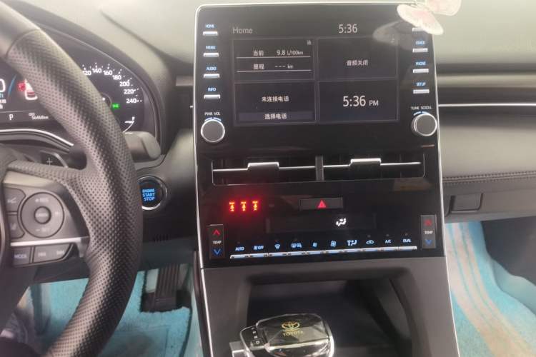 Used Toyota Avalon 2021 2.5L Luxury Edition Audio And AC Panel