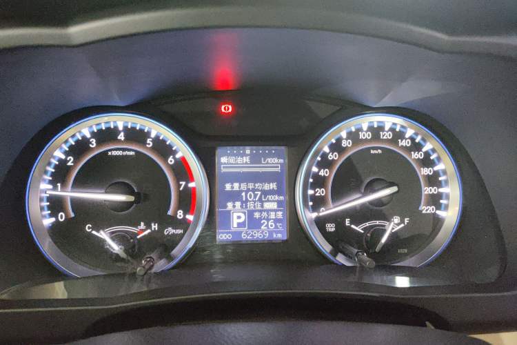 Used Toyota Highlander 2015 2.0T Four-Wheel Drive Luxury Edition 7-Seater Instrument Cluster