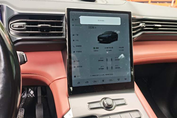 Used Nio EC6 2020 430 km Sport Version Audio And AC Panel