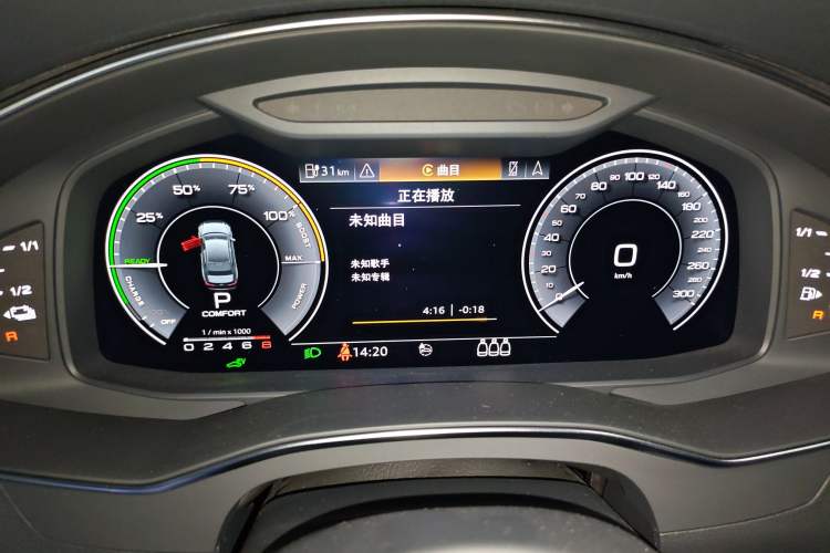 Used Audi A6L New Energy 2020 55 TFSI e quattro Instrument Cluster