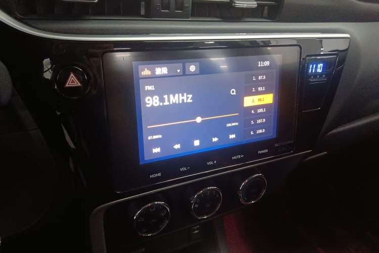 Used Toyota Levin 2017 Revised 185T CVT Elite Edition China V Standard Audio And AC Panel