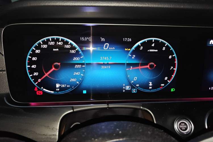 Used Mercedes-Benz E-Class 2023 E 300 L Sporty and Stylish Model Instrument Cluster