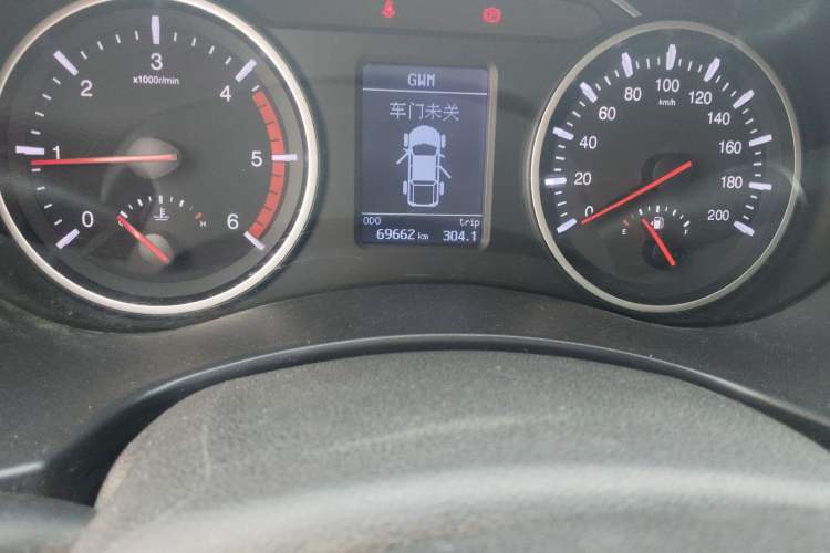 Used Great Wall Wingle 7 2019 2.0T Diesel Two-Wheel Drive Elite Version China VI Standard Big Double Cabin GW4D20M