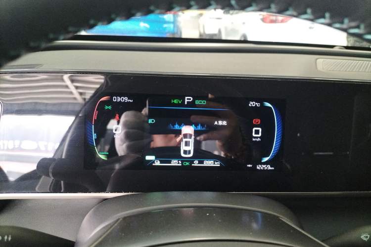 Used BYD Qin L 2024 DM-i 80KM Leading Model Instrument Cluster