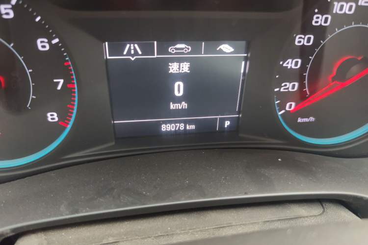 Used Chevrolet Malibu XL 2018 530T Automatic RuiChi Edition Odometer Close Up