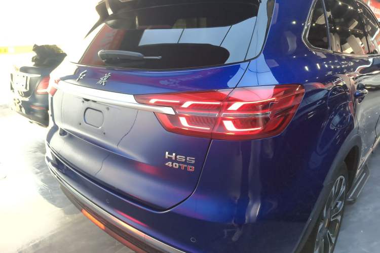 Used Hongqi HS5 2019 2.0T Smart Connect Flagship All-Wheel-Drive Version Rear