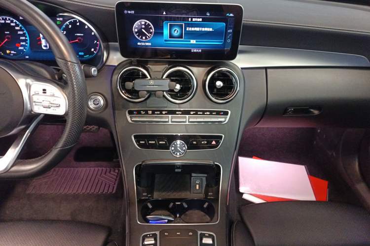 Used Mercedes-Benz C-Class 2021 C 260 L Sport Edition Star Collection Audio And AC Panel