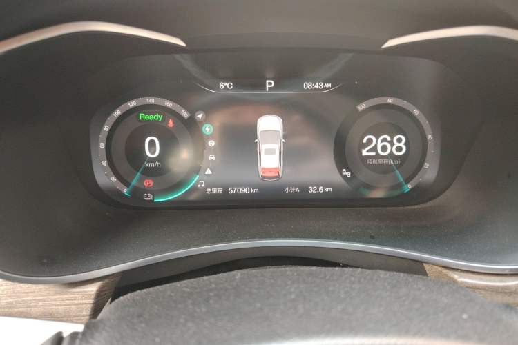 Used BAIC Beijing EU5 2018 R500 Smart Wind Edition Instrument Cluster