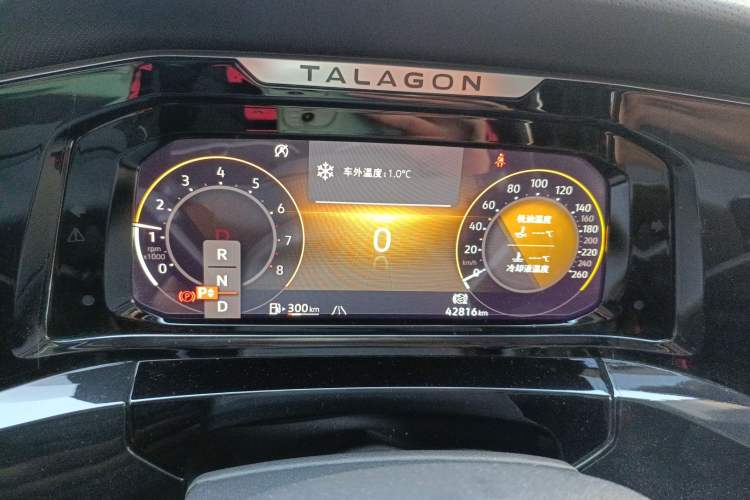 Used Volkswagen Talagon 2022 380TSI Four-Wheel Drive Luxury "Jiajing" Edition Pro 6 Seats Instrument Cluster