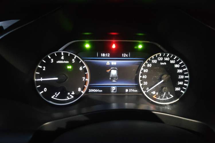 Used Nissan Murano 2019 2.5L XL Two-Wheel Drive SmartConnect Luxury Edition China V Standard Instrument Cluster