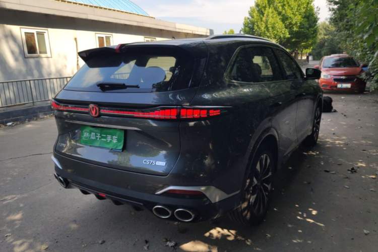 Used CHANGAN CS75 PLUS 2025 4th Generation UItra 2.0T New Blue Whale Smart Intelligent Powertrain Version Rear Right 45 Deg