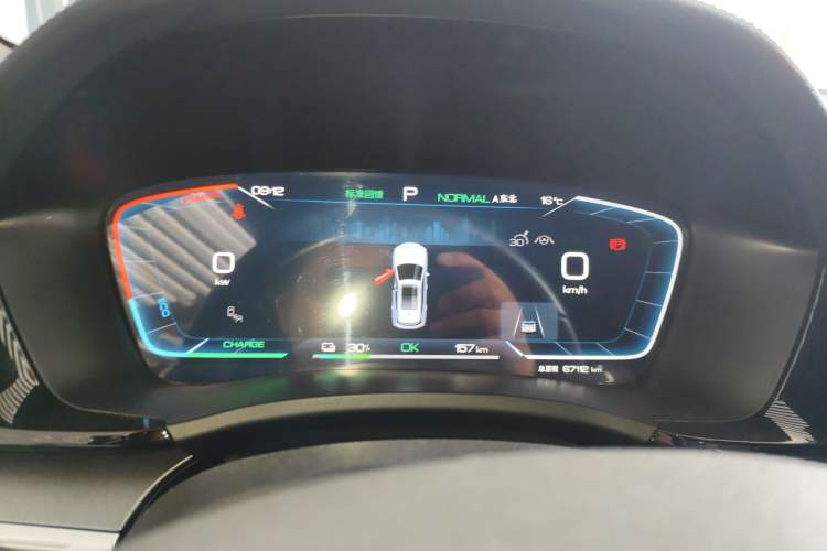 Used BYD Song PLUS New Energy 2023 Champion Edition EV 520KM Flagship Model Instrument Cluster