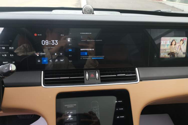 Used Li Auto ONE 2021 Extended-Range 6-Seater Version Audio And AC Panel