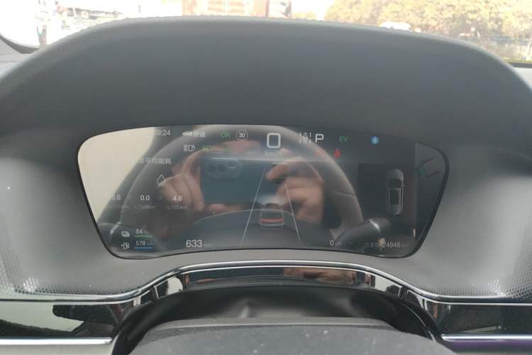 Used BYD Tang New Energy 2024 DM-i Glory Edition 112KM Prestige Model Instrument Cluster