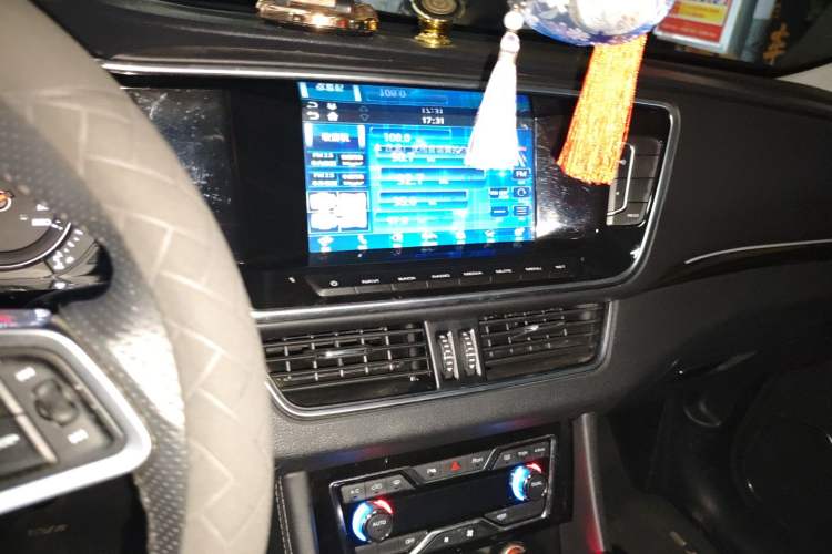 Used Zotye T600 Coupe 2017 1.5T Manual Luxury Model Audio And AC Panel