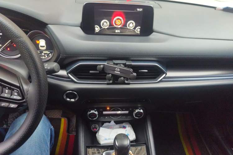 Used Mazda CX-5 2021 2.0L Automatic Two-Wheel Drive Black Knight Audio And AC Panel