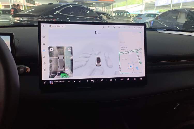 Used Baojun Enjoy 2025 Plug-in Hybrid 140km Luxury Edition Audio And AC Panel