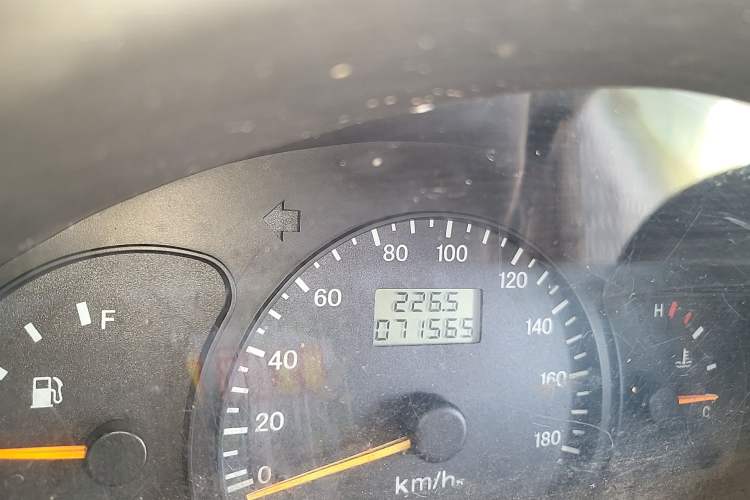 Used Dongfeng Xiaokang K17 2009 1.0L Base Version AF10-06 Odometer Close Up