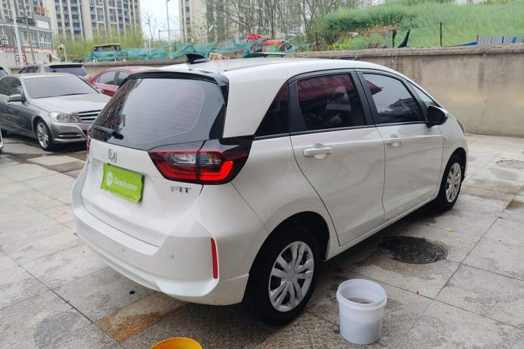 Used Honda Fit 2023 1.5L CVT Trend Edition Rear Right 45 Deg