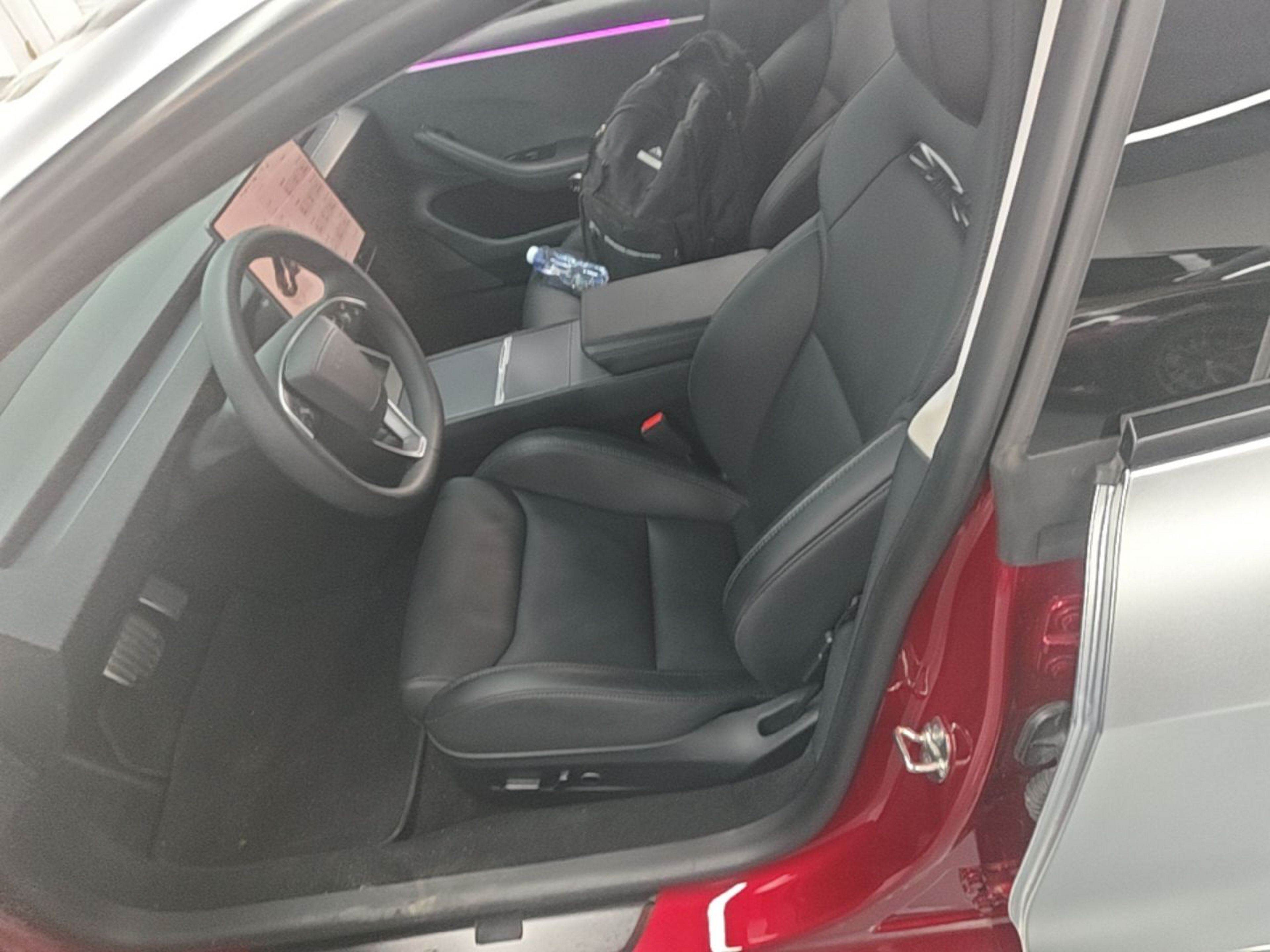 Avant de la voiture