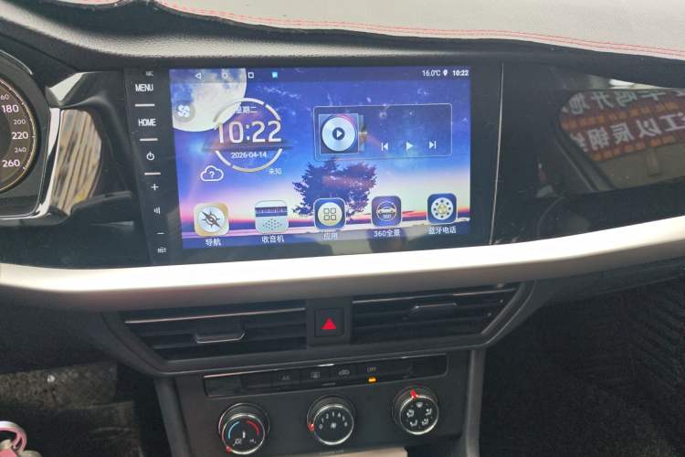 Used Volkswagen Lavida 2019 1.5L Automatic Comfort Edition China VI Standard Audio And AC Panel