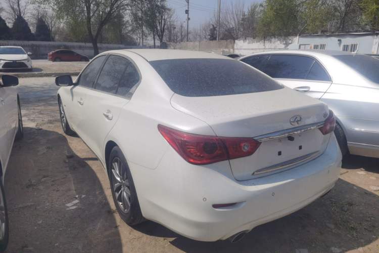 Used Infiniti Q50L 2015 2.0T Enjoyment Edition Rear Left 45 Deg