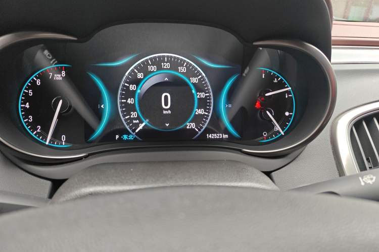 Used Buick LaCrosse 2014 2.0T SIDI Smart Luxury Flagship Edition Odometer Close Up