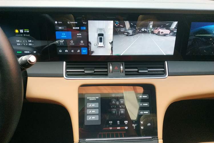 Used Li Auto ONE 2021 Extended-Range 6-Seater Version Audio And AC Panel