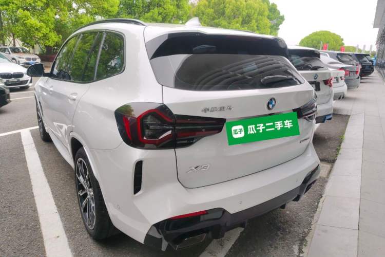 Used BMW X3 2022 Second Facelift xDrive30i Leading Edition M Night Sky Package Rear Left 45 Deg