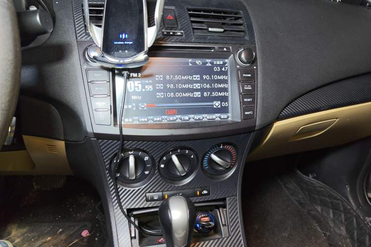 Used Mazda 3 2011 Sedan 1.6L Automatic Elite Model Audio And AC Panel