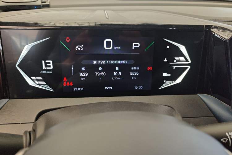 Used GAC Trumpchi GS3 2023 Shadow Speed 270T R-STYLE Edition Instrument Cluster