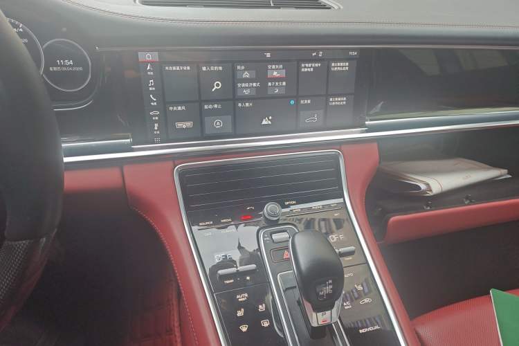 Used Porsche Panamera 2019 Panamera 2.9T Audio And AC Panel