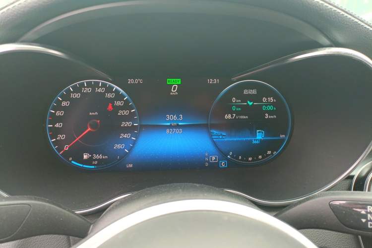 Used Mercedes-Benz C-Class 2019 Restyled C 260 L Sport Edition Instrument Cluster