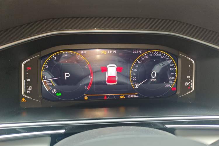 Used Volkswagen Tiguan L 2023 330TSI Automatic Two-Wheel Drive R-Line Enjoyment Edition Instrument Cluster