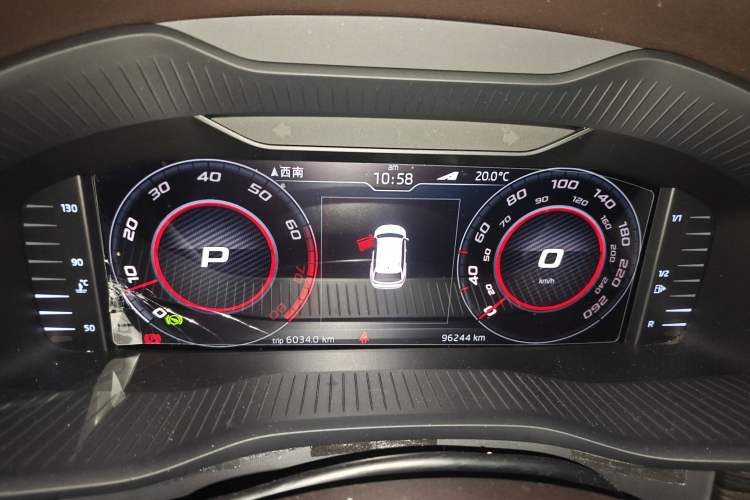 Used Skoda Kodiaq 2019 Facelifted TSI380 7-Seater All-Wheel-Drive Flagship Version China VI Standard
