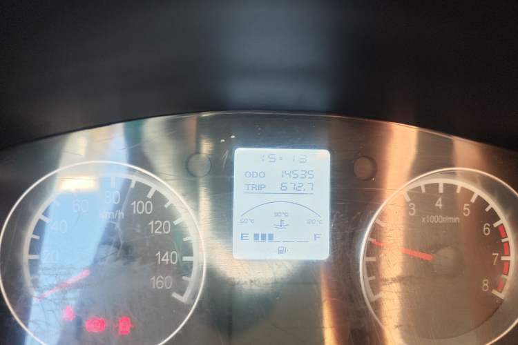 Used Jinbei Hiace X30 2021 1.5L Comfort Plus Central Air-Conditioned Van China VI Standard SWC15M Odometer Close Up