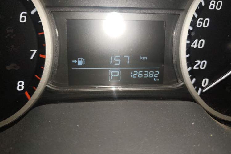 Used Nissan Sylphy 2021 Classic 1.6XE CVT Comfort Edition Odometer Close Up